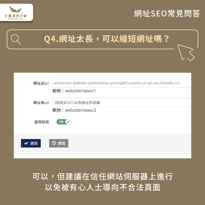 縮網址要注意什麼-SEO友善網址