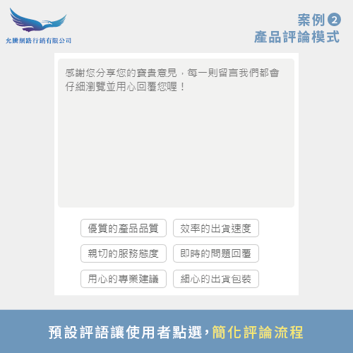 使用者評論流程優化-使用者體驗案例